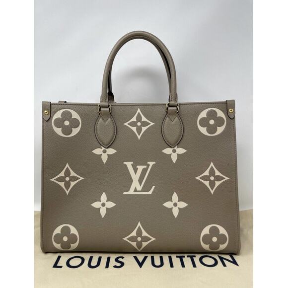 Louis Vuitton OnTheGo Tote MM Turtle Dove Brand New Rare! - Picture 6 of 14